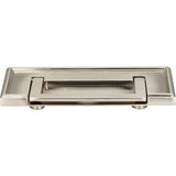 Atlas Homewares 381-BRN brushed nickel drop cabinet pull