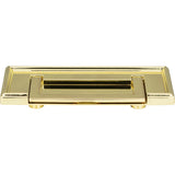 Atlas Homewares 381-PB polished brass drop cabinet pull