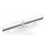 Laurey 38120 381 Division 3" Zinc Cabinet Pull Iron Black