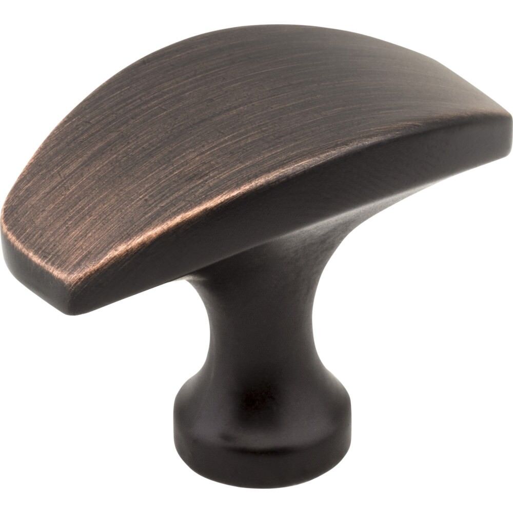Elements 382DBAC brushed oil rubbed bronze cabinet knob