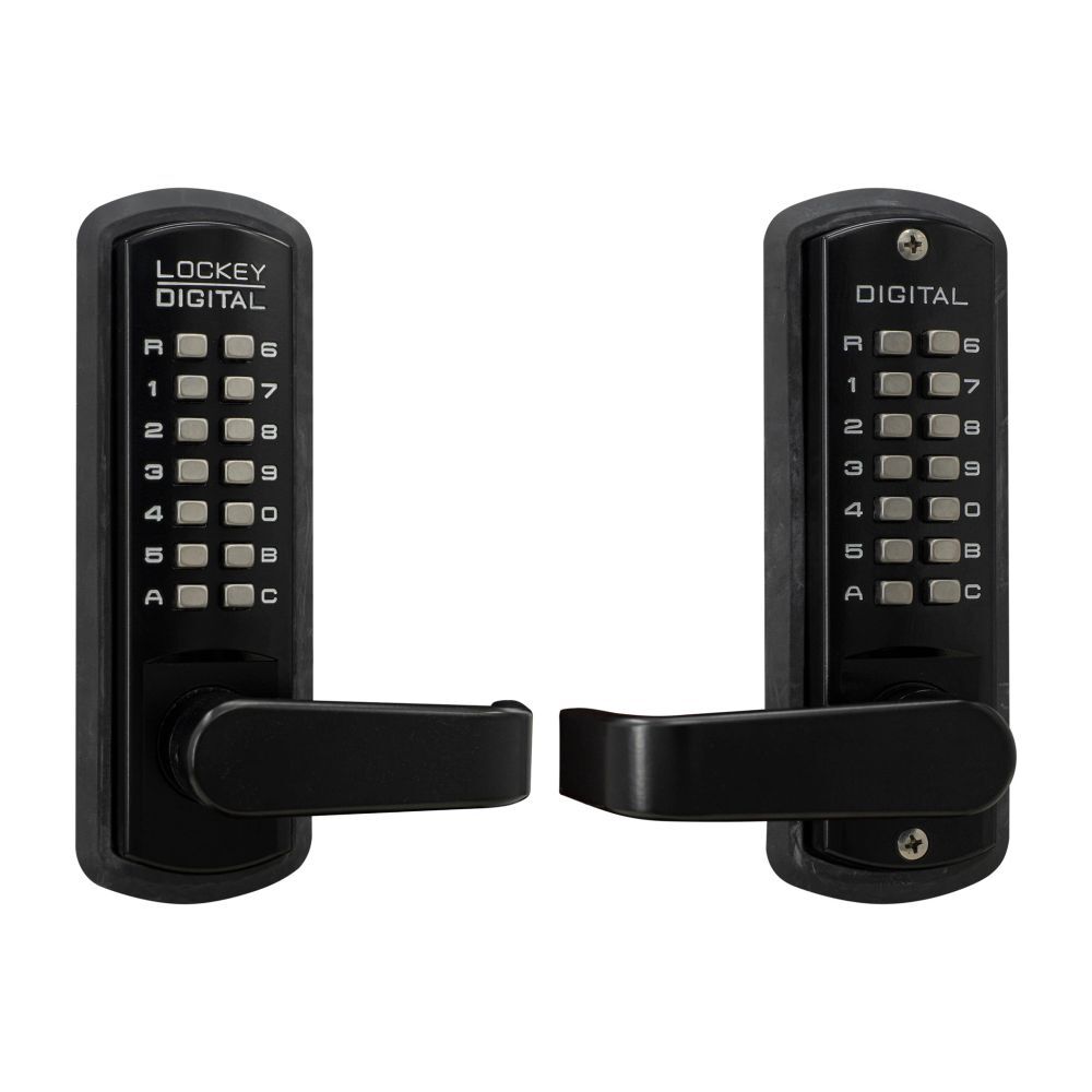 Lockey 3835JBMGDC Mechanical Keyless Lever Lock Passage Double Combination