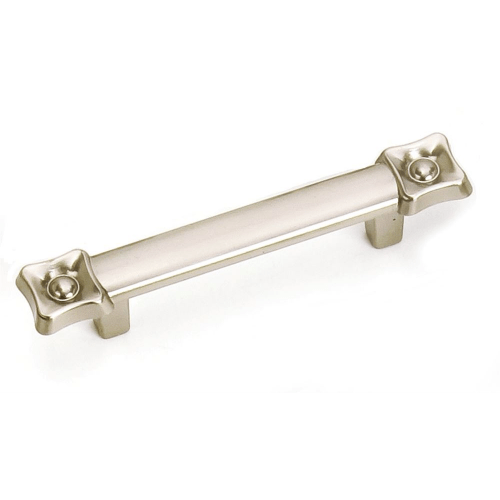 Laurey 38728 387 Flair 3" Zinc Cabinet Pull Satin Nickel