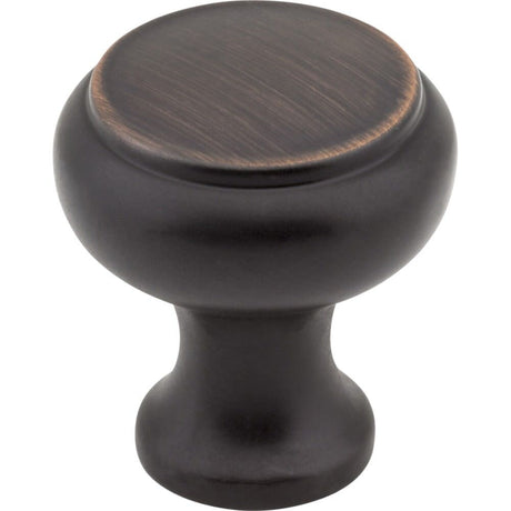 Elements 3898DBAC brushed oil rubbed bronze cabinet knob