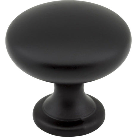 Elements 3910-MB matte black cabinet knob
