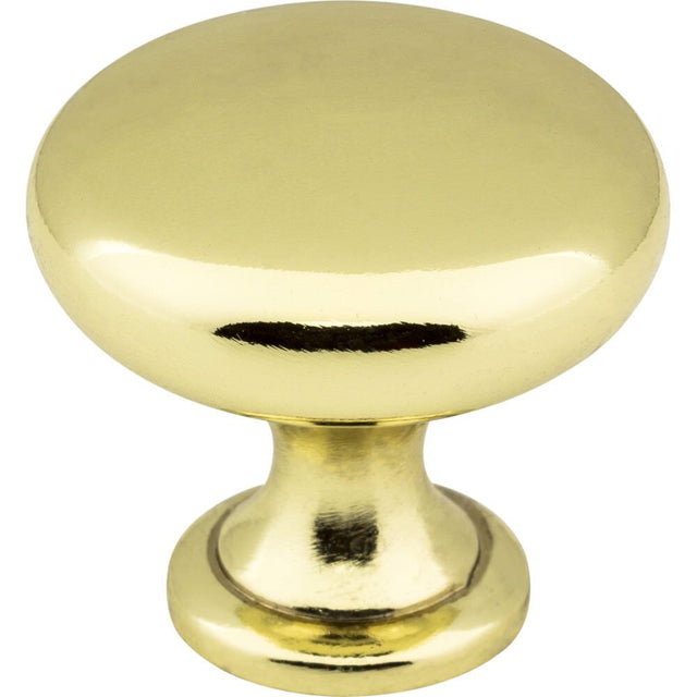 Elements 3910-PB polished brass cabinet knob