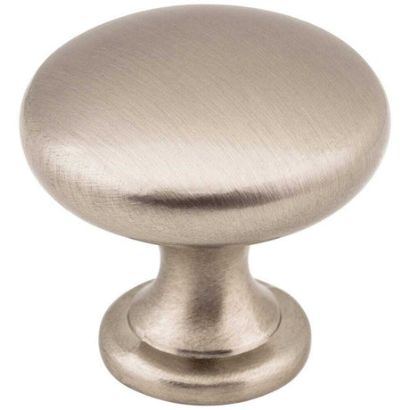 Elements 3910-SN-30 satin nickel mushroom cabinet knob