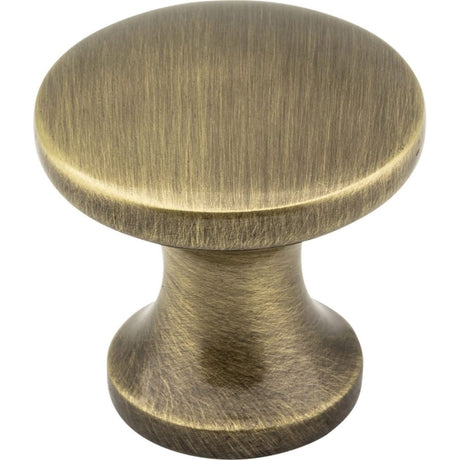 Elements 3915-AB brushed antique brass cabinet knob