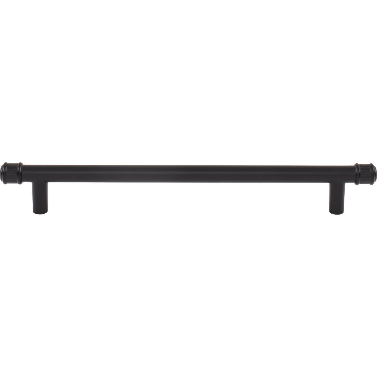 Top Knobs TK3294BLK Elland 7 9/16" Center to Center Bar Pull Flat Black