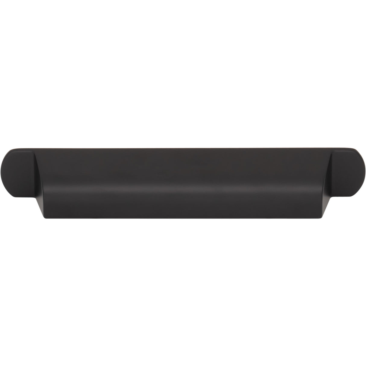 Top Knobs TK3362BLK Cressing 5 1/16" Center to Center Cup/Bin Pull Flat Black