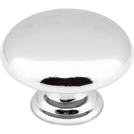 Elements 3950-PC Gatsby cabinet knob in satin stainless, additional view