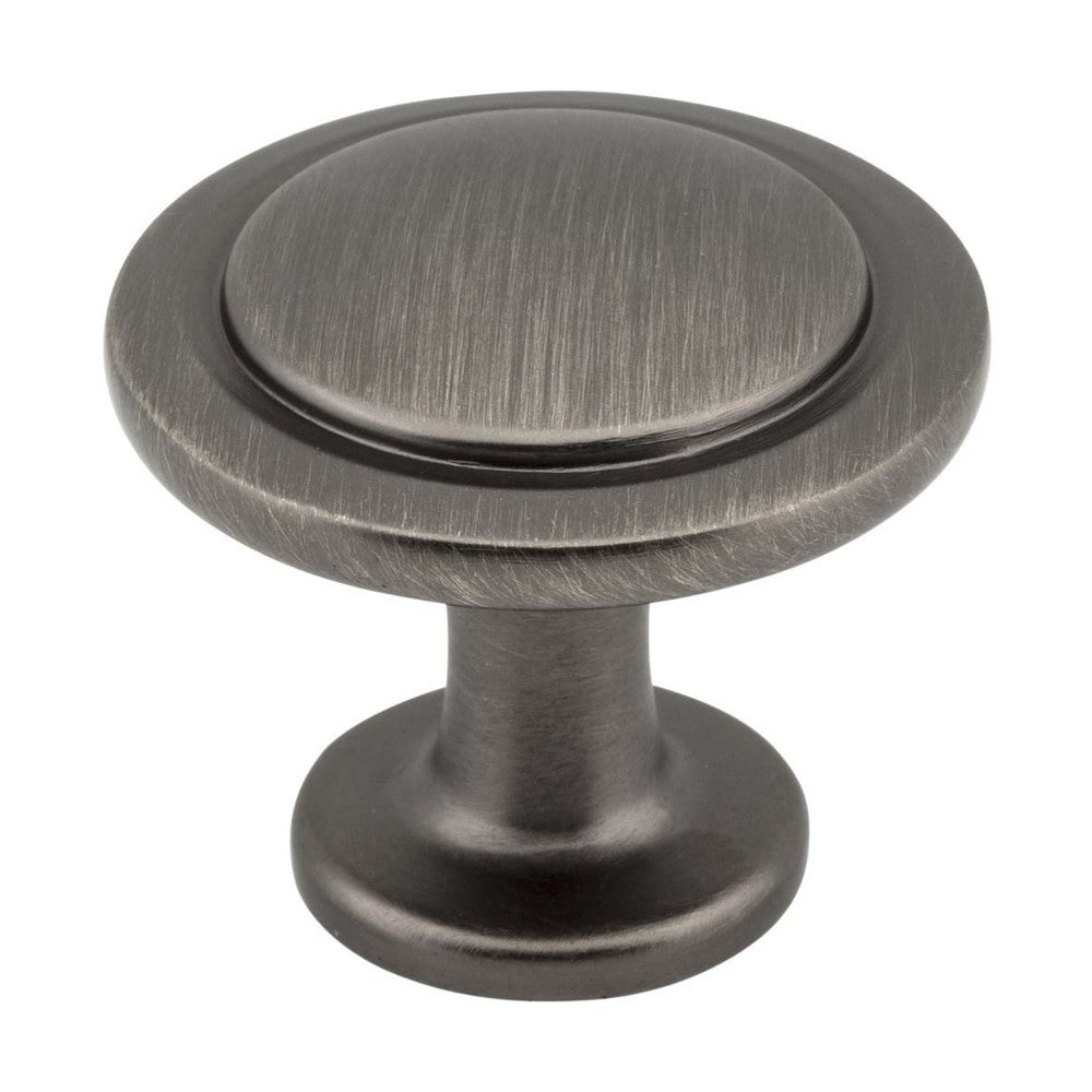 Elements 3960-BNBDL brushed pewter cabinet knob