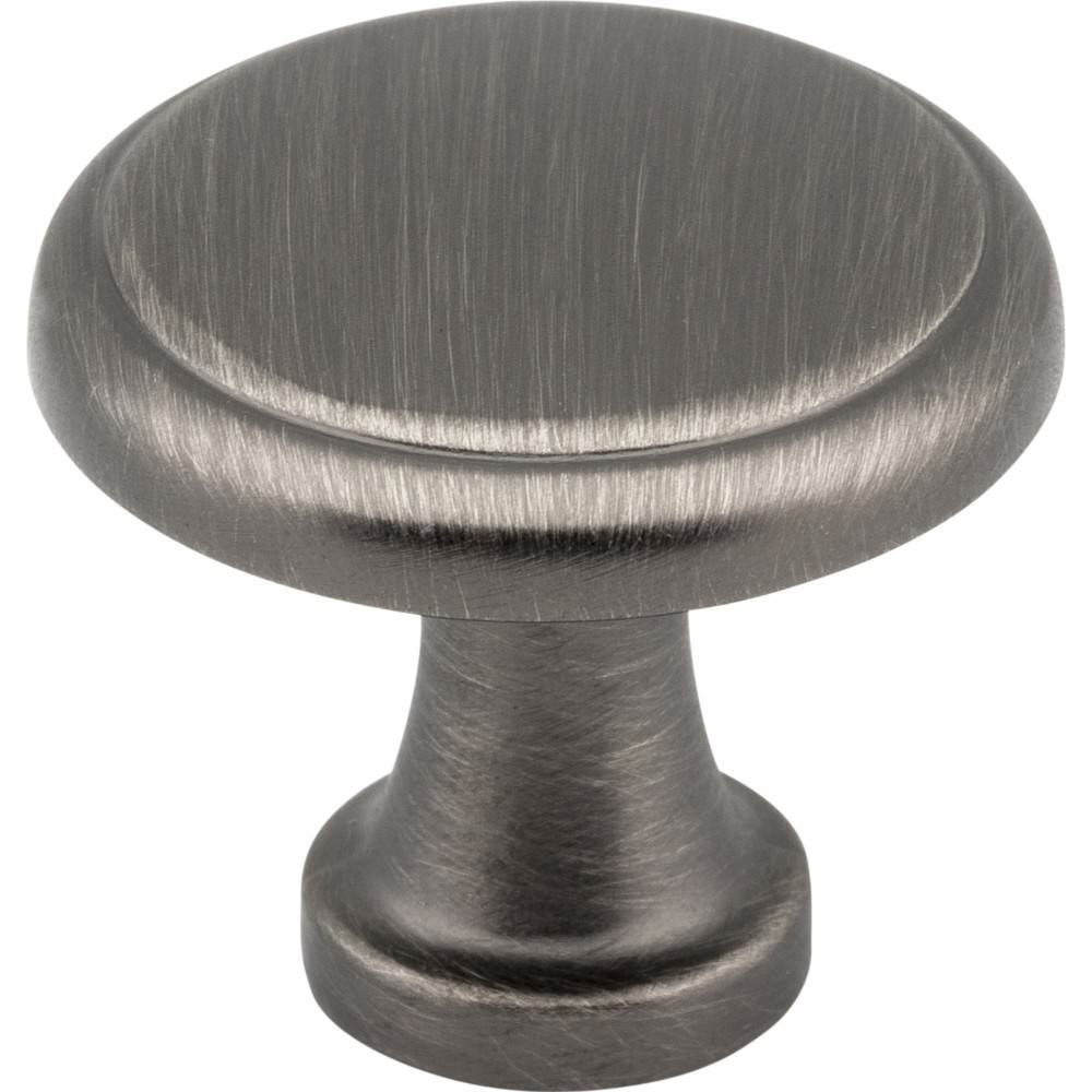 Elements 3970-BNBDL brushed pewter cabinet knob
