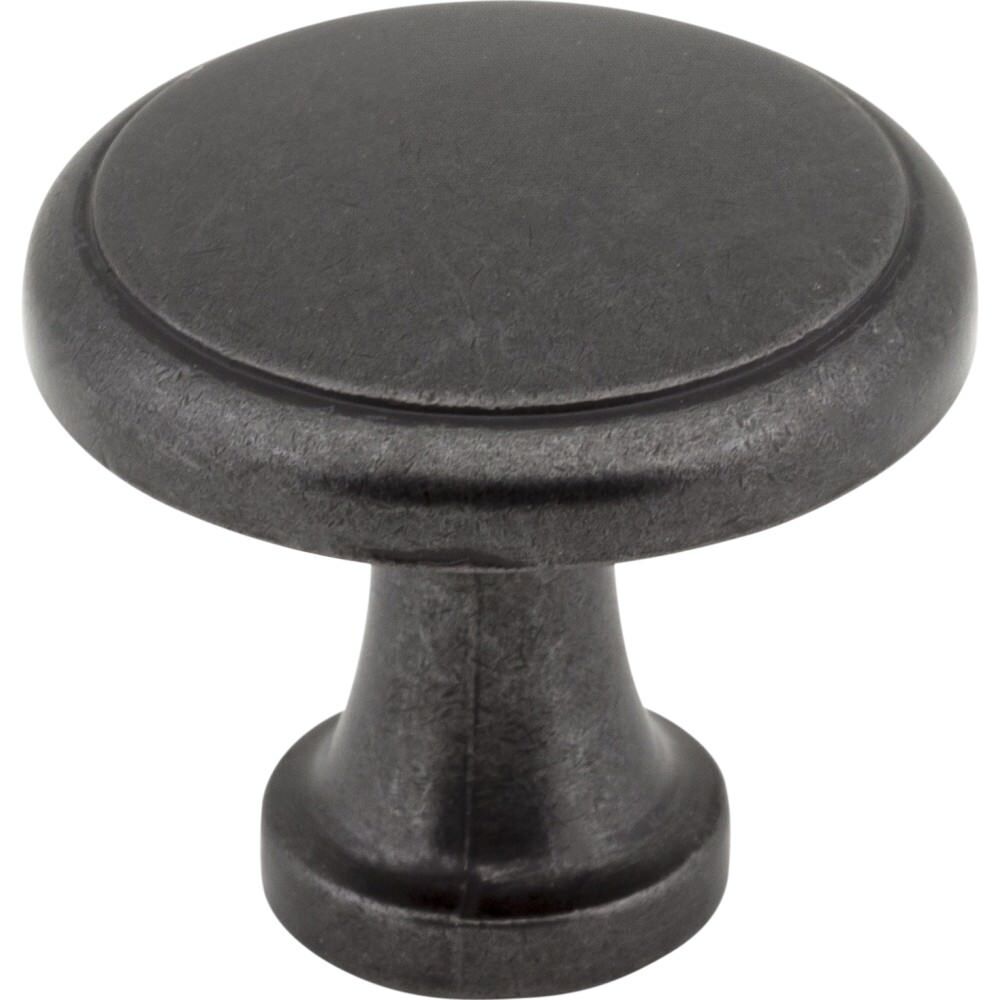 Elements 3970-DACM gun metal cabinet knob