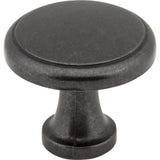 Elements 3970-DACM gun metal cabinet knob