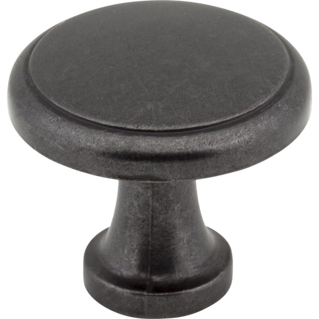 Elements 3970-DACM gun metal cabinet knob