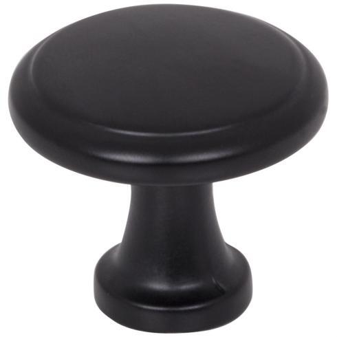 Elements 3970-MB matte black cabinet knob