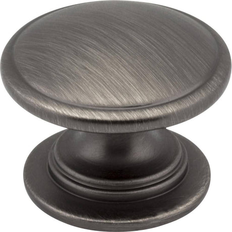 Jeffrey Alexander 3980-BNBDL brushed pewter cabinet knob
