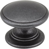 Jeffrey Alexander 3980-DACM gun metal cabinet knob