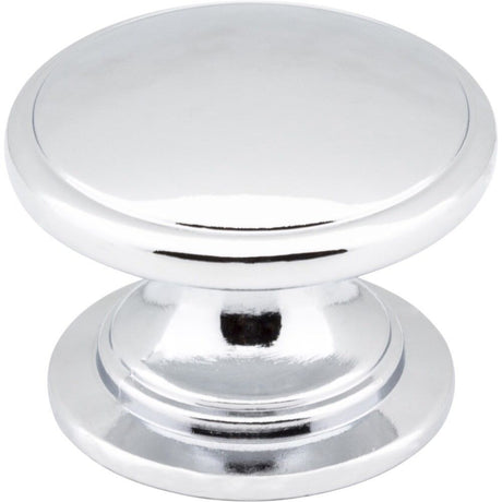 Jeffrey Alexander 3980-PC Durham cabinet knob, additional view