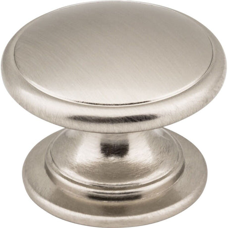Jeffrey Alexander 3980-SN satin nickel cabinet knob
