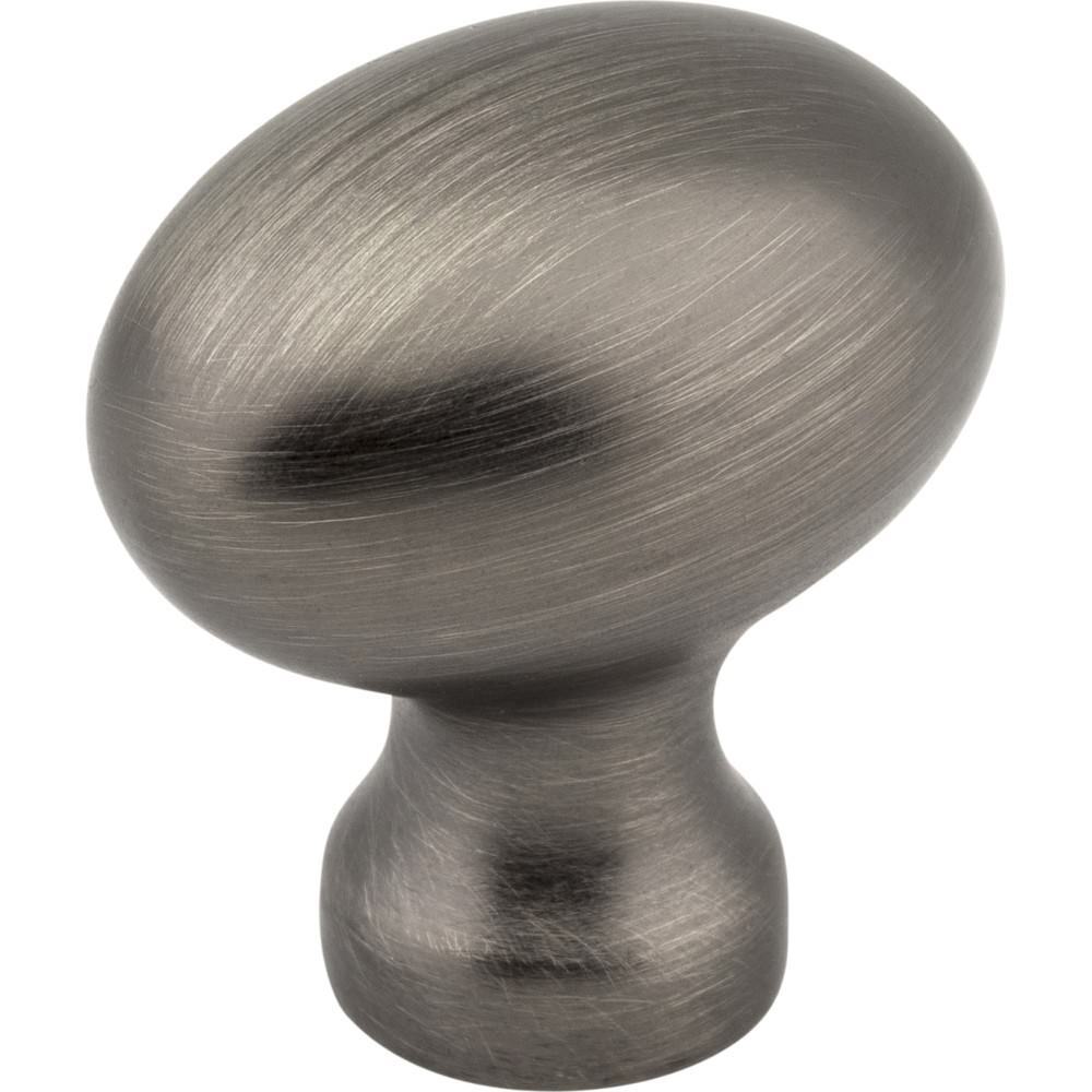 Jeffrey Alexander 3990-BNBDL Bordeaux cabinet knob in satin stainless, additional view