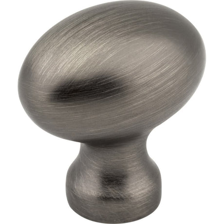 Jeffrey Alexander 3990-BNBDL Bordeaux cabinet knob in satin stainless, additional view