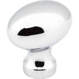 Jeffrey Alexander 3990-PC Bordeaux cabinet knob in satin nickel, additional view