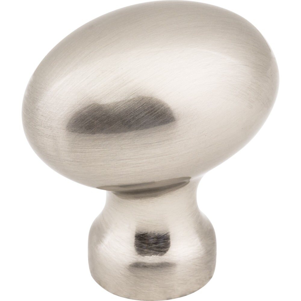 Jeffrey Alexander 3990-SN Bordeaux cabinet knob in satin stainless, additional view