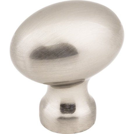 Jeffrey Alexander 3990-SN Bordeaux cabinet knob in satin stainless, additional view