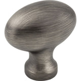 Jeffrey Alexander 3991BNBDL brushed pewter cabinet knob