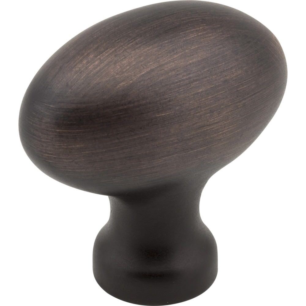 Jeffrey Alexander 3991DBAC brushed oil rubbed bronze cabinet knob