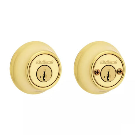 Kwikset 665 Double Cylinder Deadbolt in Venetian Bronze - 665-11P.STRKP