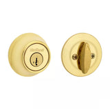 Kwikset 660 Single Cylinder Deadbolt in Venetian Bronze - 660-11P.STRKP