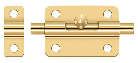 Deltana 3BBCR003 lifetime polished brass barrel bolt