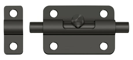 Deltana 3BBU19 barrel bolt in satin stainless, additional view