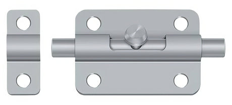 Deltana 3BBU26D barrel bolt in satin stainless, additional view