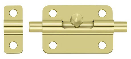Deltana 3BBU3 barrel bolt in satin stainless, additional view