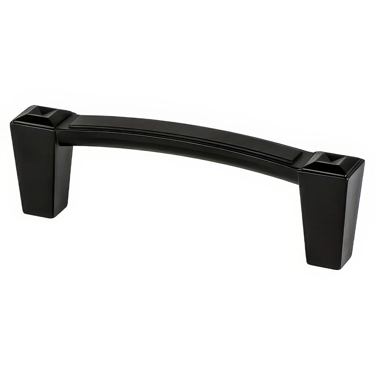 Berenson 4002-1055-P matte black cabinet handle pull