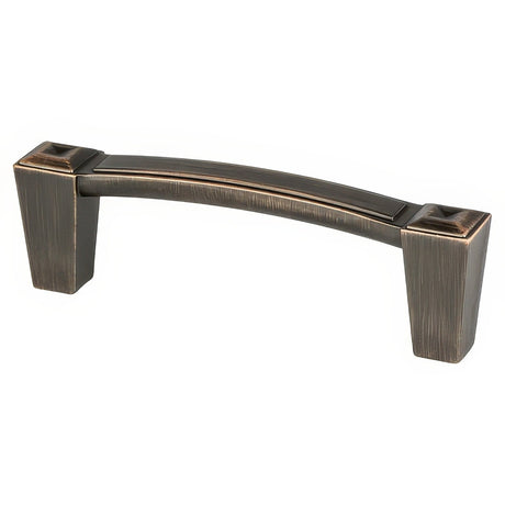 Berenson 4003-10VB-P Connections cabinet handle pull in satin stainless, additional view