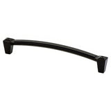 Berenson 4005-1055-P matte black cabinet handle pull