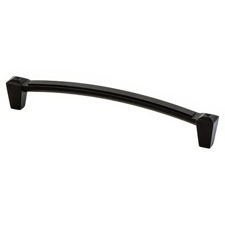 Berenson 4005-1055-P matte black cabinet handle pull