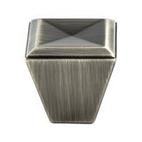 Berenson 4007-1VTN-P vintage nickel cabinet knob