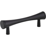 Elements 400MB matte black cabinet pull