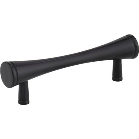 Elements 400MB matte black cabinet pull
