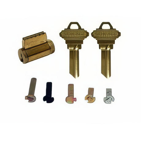 Schlage Commercial 40100C123606 satin brass knob/lever cylinder