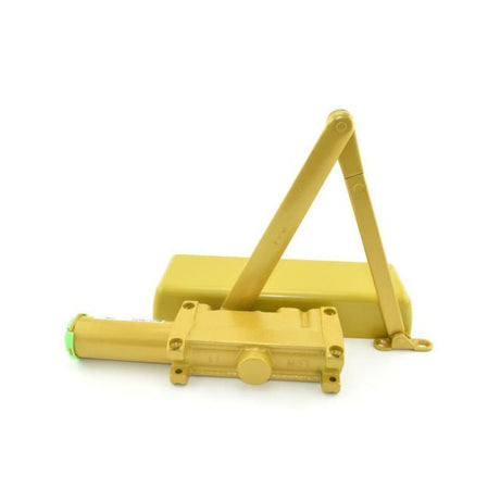 LCN 4011REGBRASSRH 4010 door closer in satin stainless, additional view