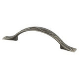 Berenson 4012-1VTN-P vintage nickel cabinet handle pull