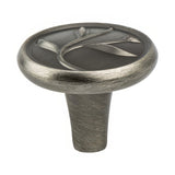 Berenson 4018-1VTN-P vintage nickel cabinet knob
