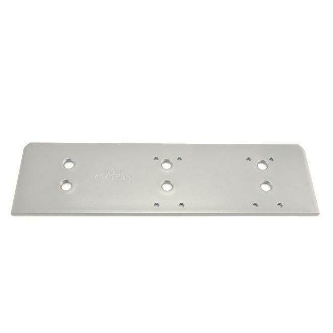 LCN 4040XP18TJAL aluminum top jamb drop plate