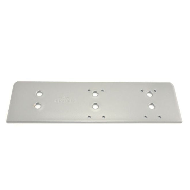 LCN 4040XP18TJAL aluminum top jamb drop plate